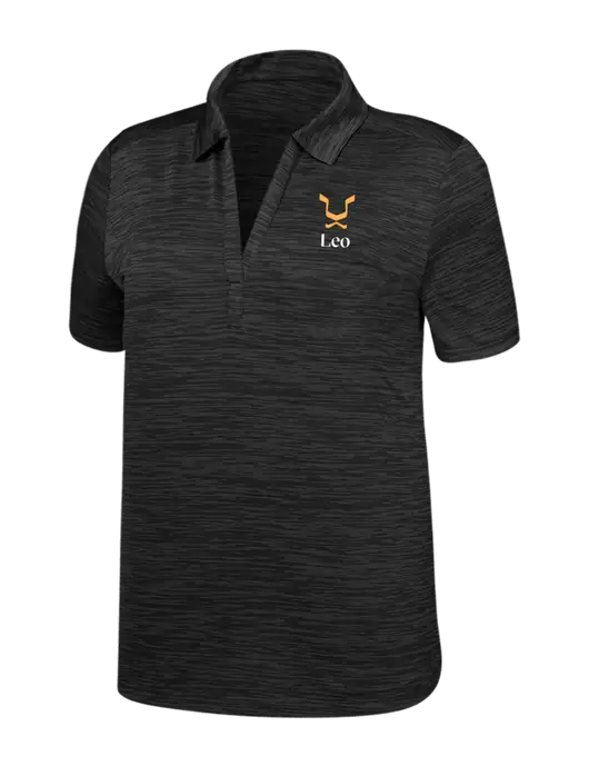 Callaway Womens Black Broken Stripe w/Leo Logo