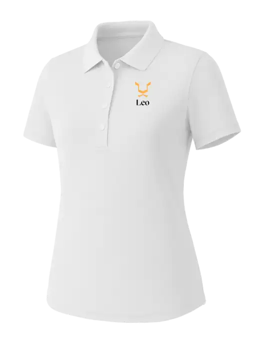Callaway Womens Core Bright White Performance Polo w/Leo Logo