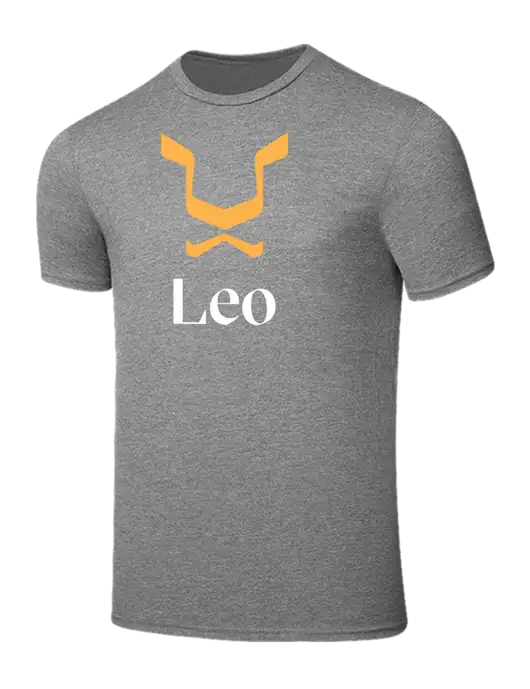 Seriously Soft Grey Frost T-Shirt w/Leo Logo