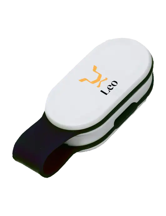 Magna Clip Black Personal Safety Light w/Leo Logo