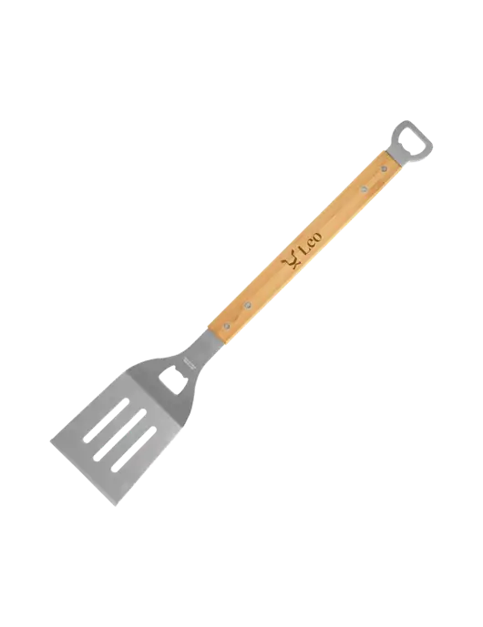 Bamboo BBQ Spatula w/Leo Logo