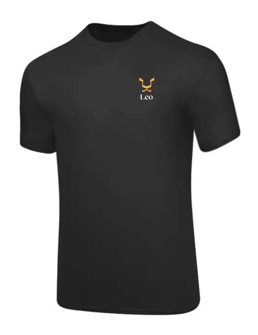 Core Blend Charcoal Grey T-Shirt w/Leo Logo