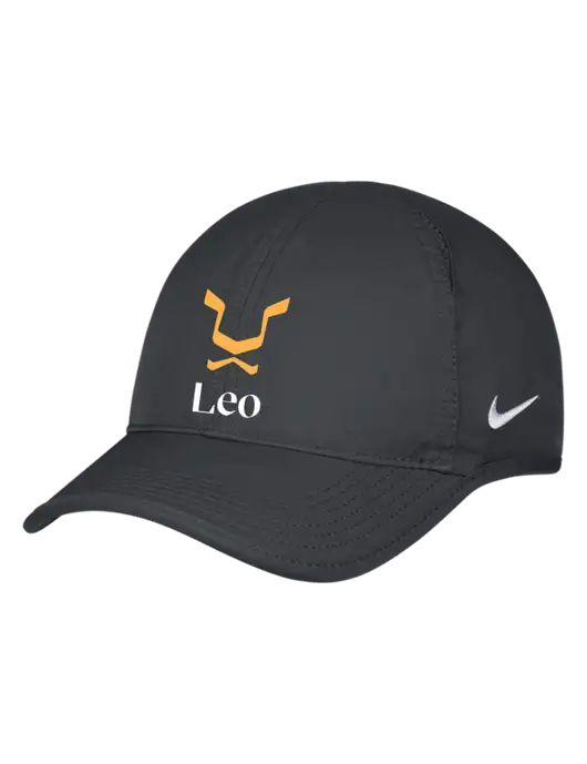 Nike Charcoal Featherlight Cap w/Leo Logo
