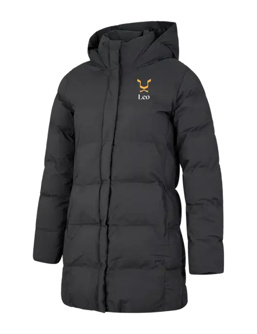 Mercer+Mettle Womens Dark Grey Puffy Parka  w/Leo Logo