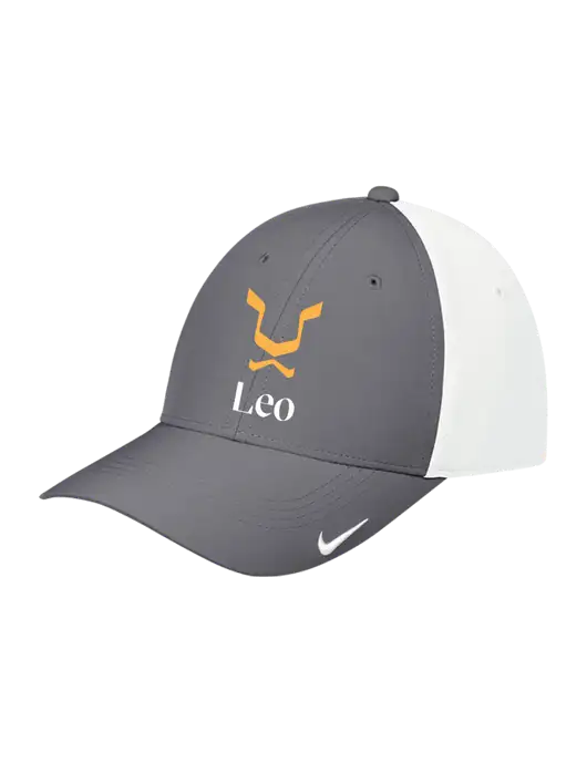 Nike Dark Grey/White Dri-FIT Legacy Cap w/Leo Logo