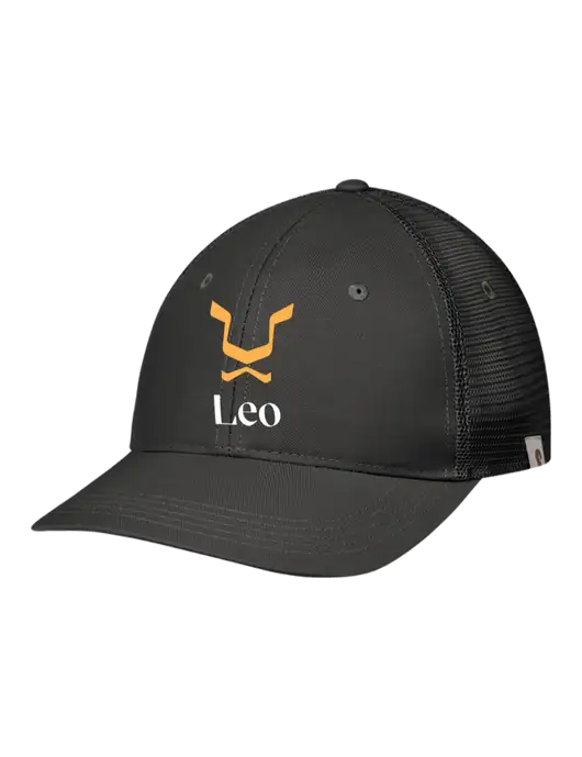 Carhartt Black Trucker Rugged Pro Series Cap w/Leo Logo