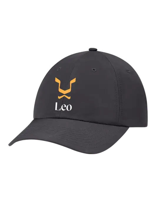 Richardson Relaxed Performance Lite Dark Grey Cap w/Leo Logo