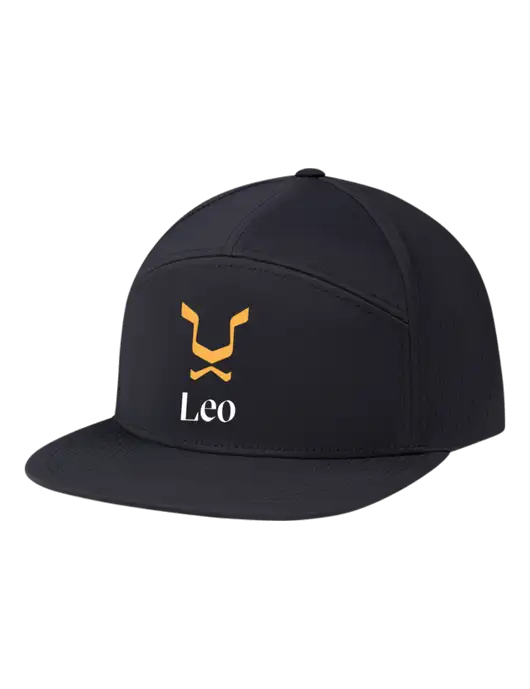 Richardson Black Cannon Cap w/Leo Logo