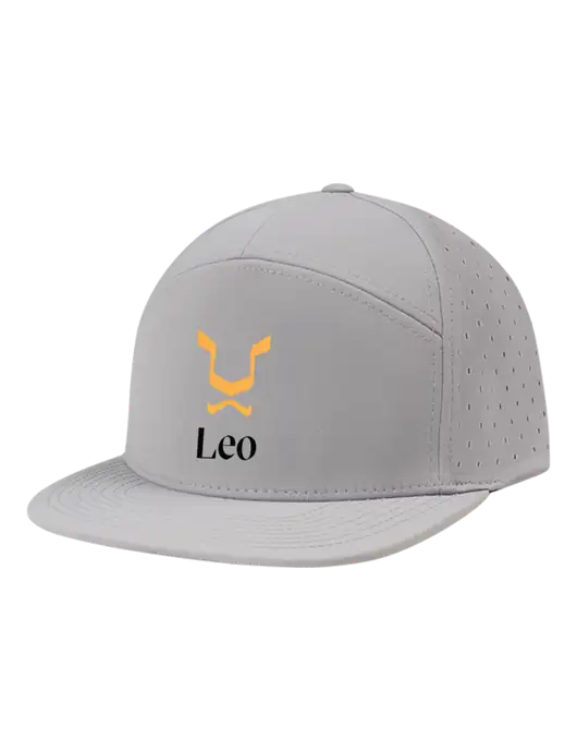 Richardson Light Grey Cannon Cap w/Leo Logo