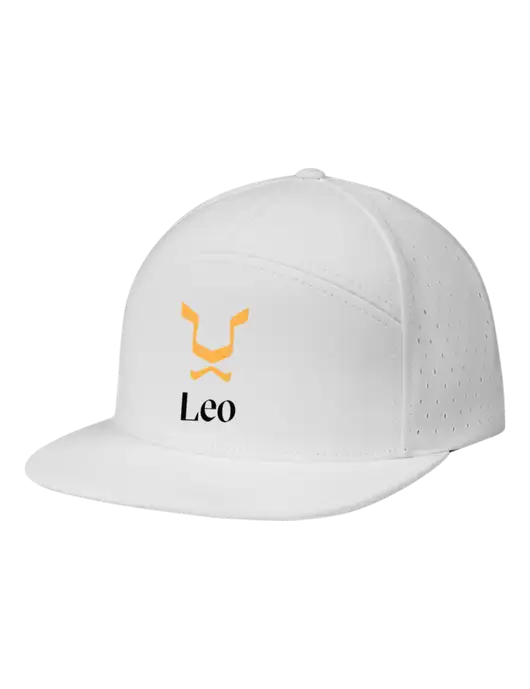 Richardson White Cannon Cap w/Leo Logo
