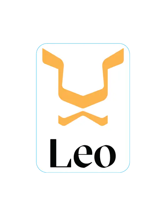 Leo Extra Large Decal (5.75" w)