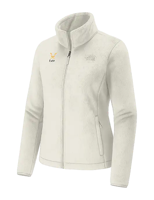 The North Face Womens Ivory Osito Fleece Jacket
 w/Leo Logo