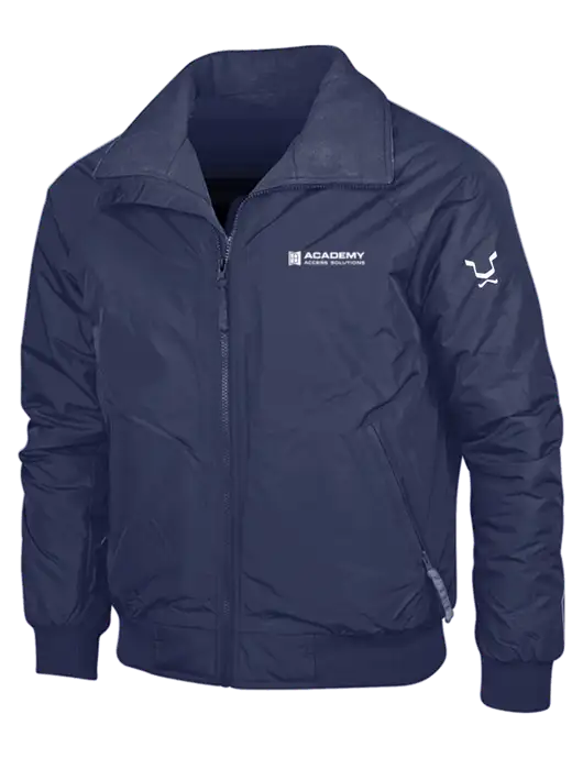 Navy/Navy Classic Challenger Jacket w/Academy Only Logo, Leo Logo