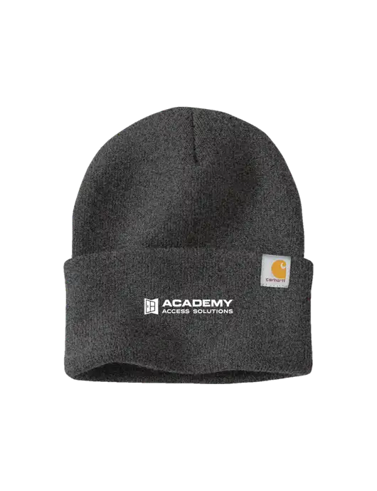 Carhartt Dark Grey Watch Cap 2.0 w/Academy Only Logo