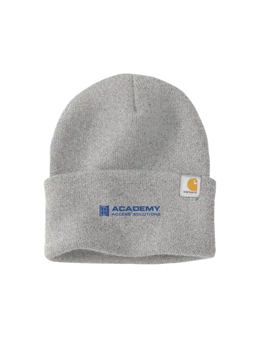 Carhartt Light Grey Heather Watch Cap 2.0 w/Academy Only Logo