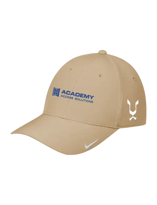 Nike Tan Dri-FIT Legacy Cap w/Academy Only Logo, Leo Logo