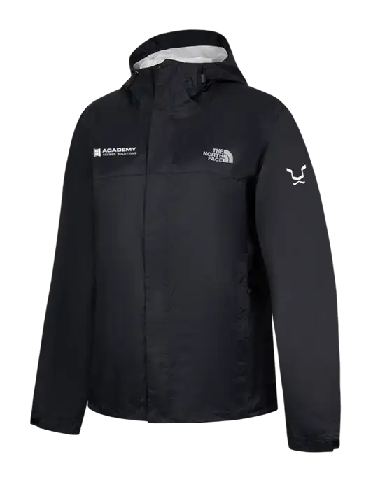 The North Face Black DryVent Rain Jacket w/Academy Only Logo, Leo Logo