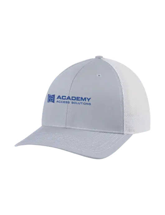Richardson Adjustable Snapback Original 112 Trucker Cap Light Heather Grey w/White Mesh w/Academy Only Logo