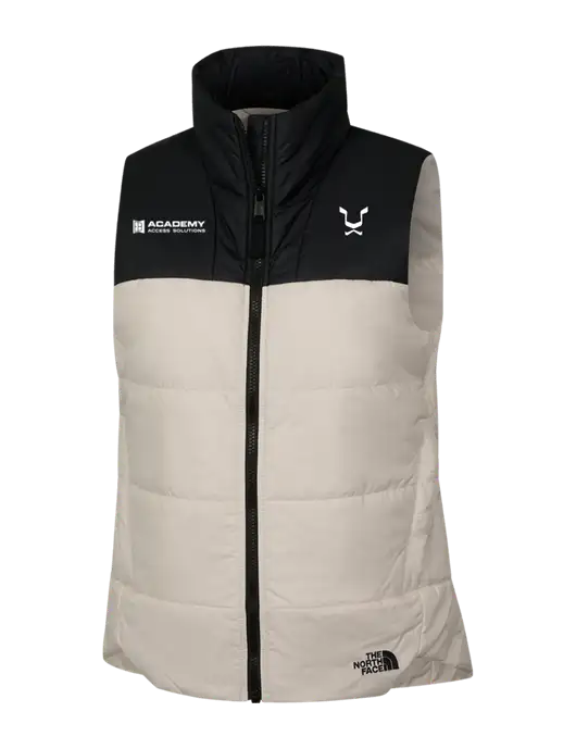 The North Face Womens Ivory Everyday Insulated Vest w/Academy Only Logo, Leo Logo