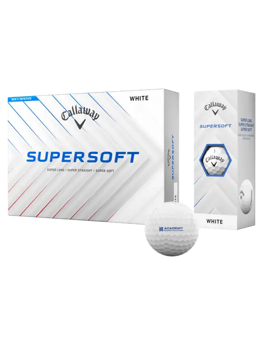 Callaway Supersoft Golf Balls 12/pk w/Academy Only Logo