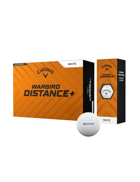 Callaway Warbird Distance Golf Balls 12/pk w/Academy Only Logo